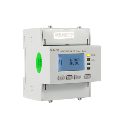 DC Dual-circuits Monitoring DIN Rail Energy Meter